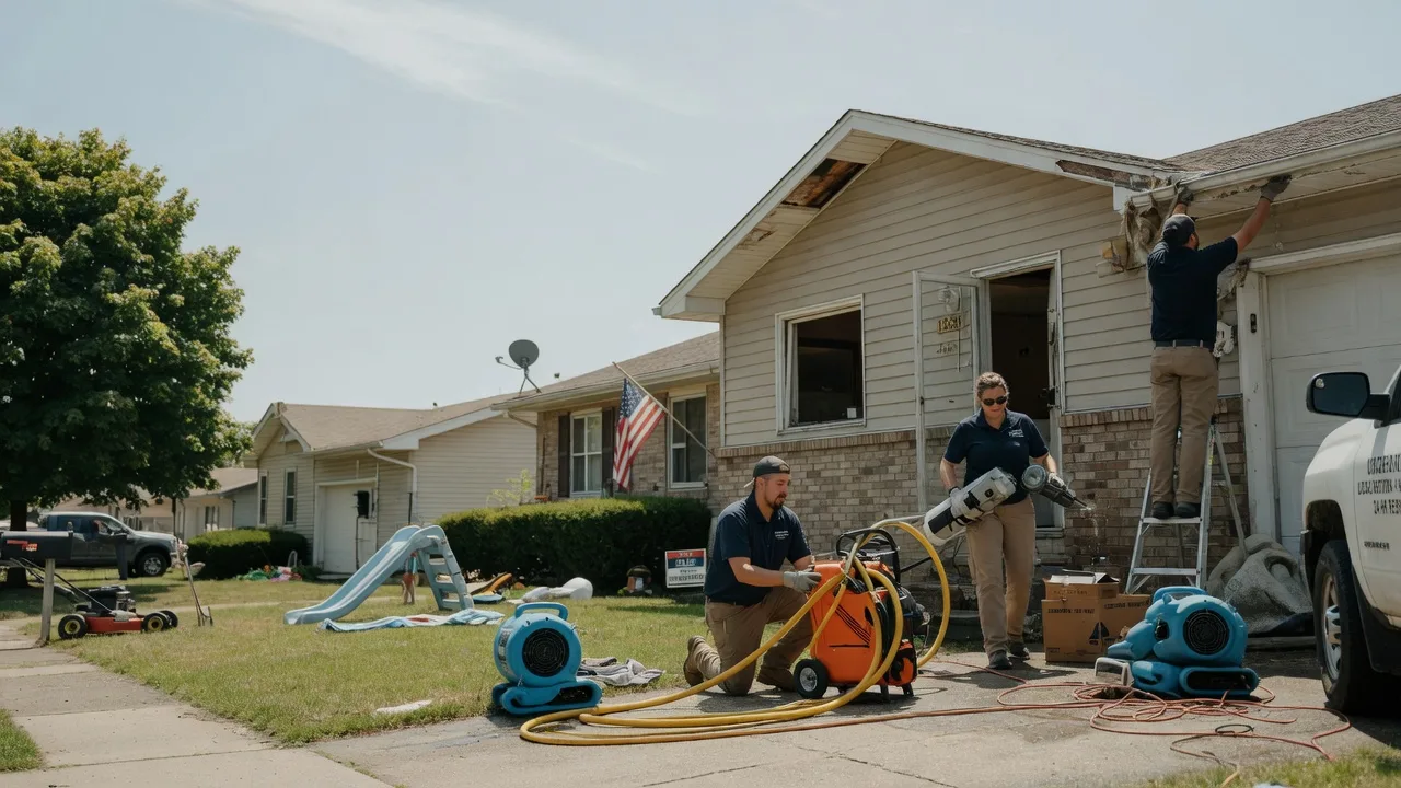 Water Damage Restoration in Mentone, IN near me